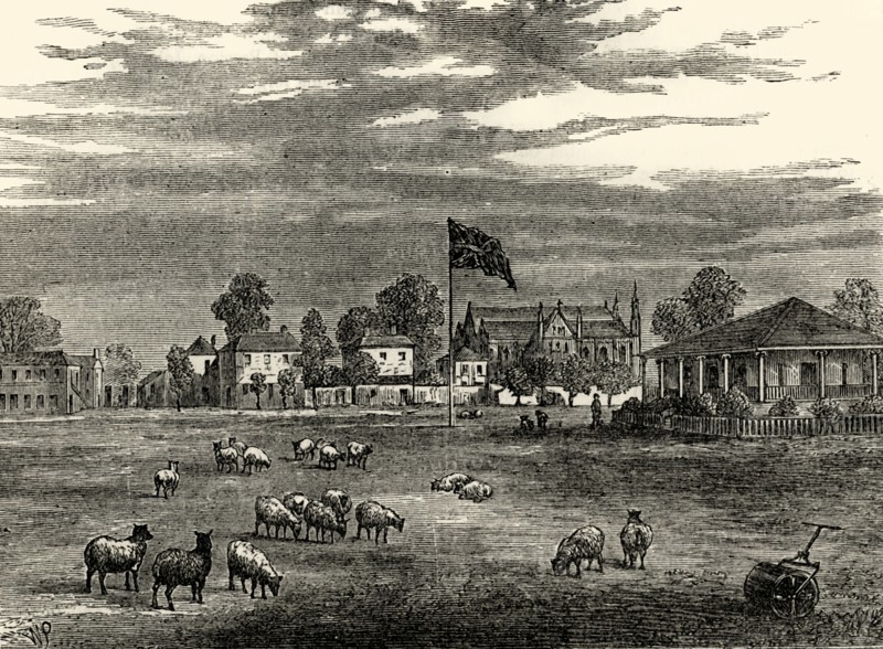 'Lord's Ground in 1837', (c1876)