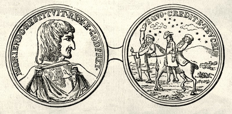 'Medal to Commemorate the Murder of Godfrey', c1876