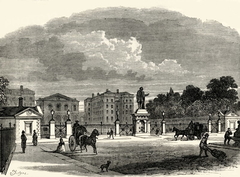 'Gateway of the Foundling Hospital', c1876