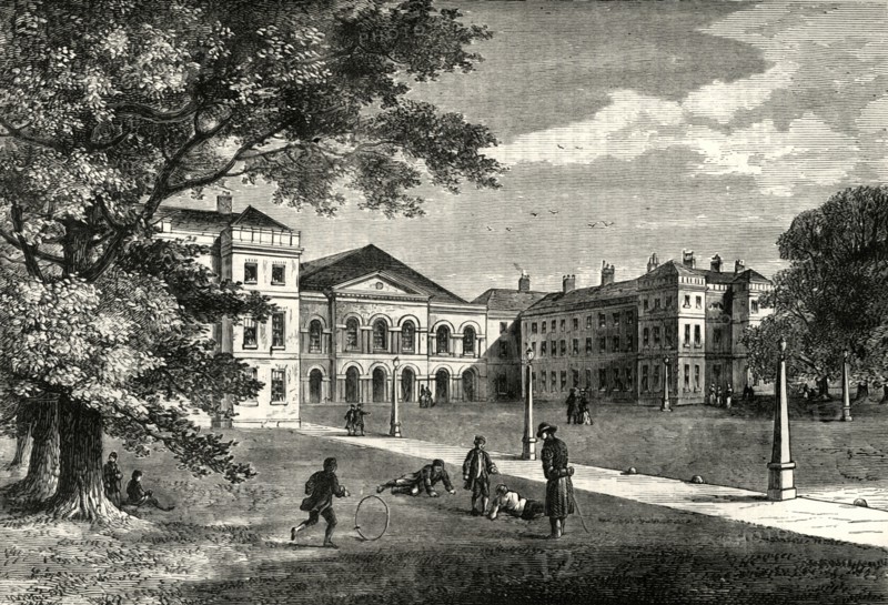 'Front of the Foundling Hospital', c1876