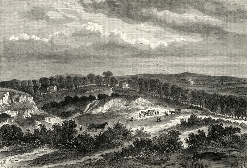 'Hampstead Heath in 1840', (c1876)