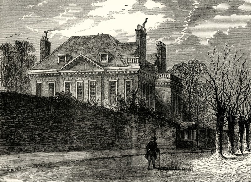 'The Old Clock House, 1780'