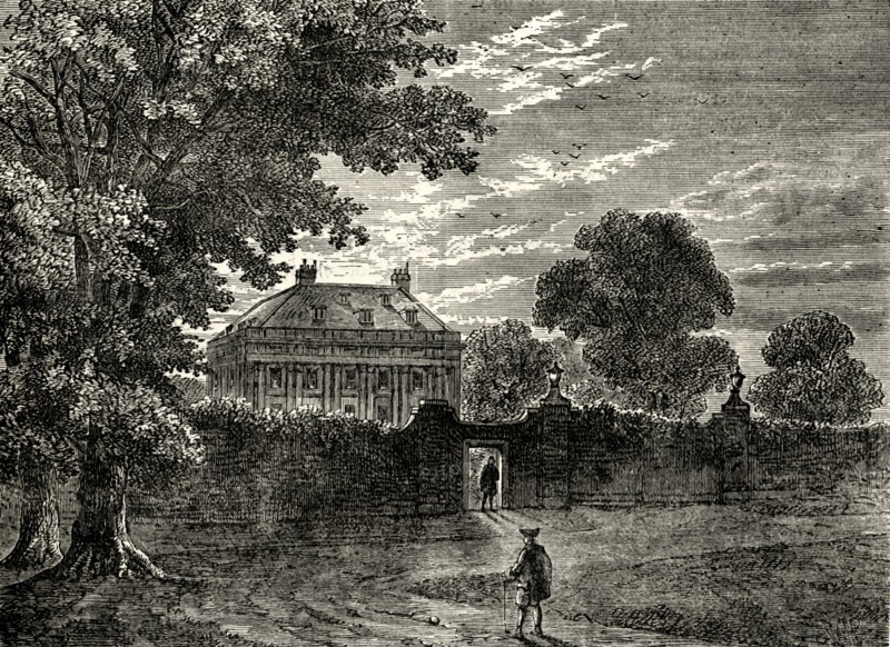 'Balmes House in 1750', (c1876)