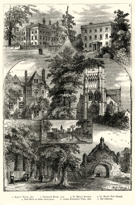 'Views in Stoke Newington', c1876