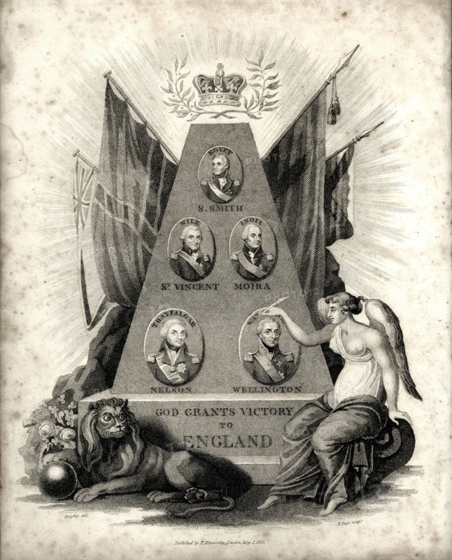 'God Grants Victory to England',1816