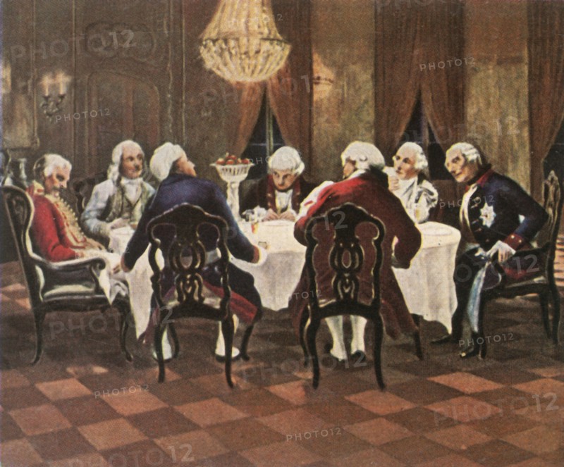 The sleeping Ziethen,-1936