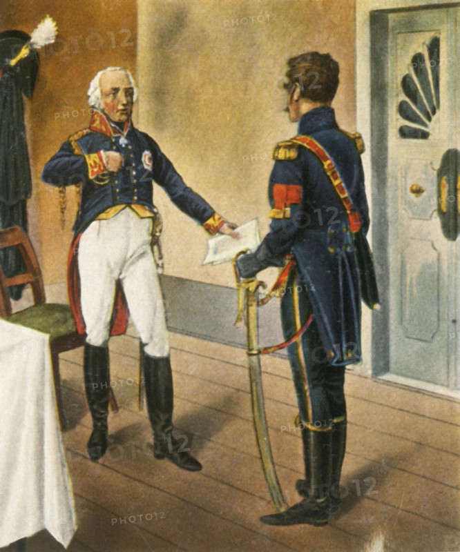 Prussian General Courbière, Commandant of Graudenz