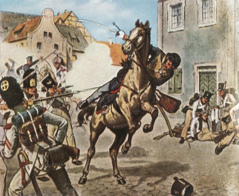 Death of Major von Schill, 31 May 1809