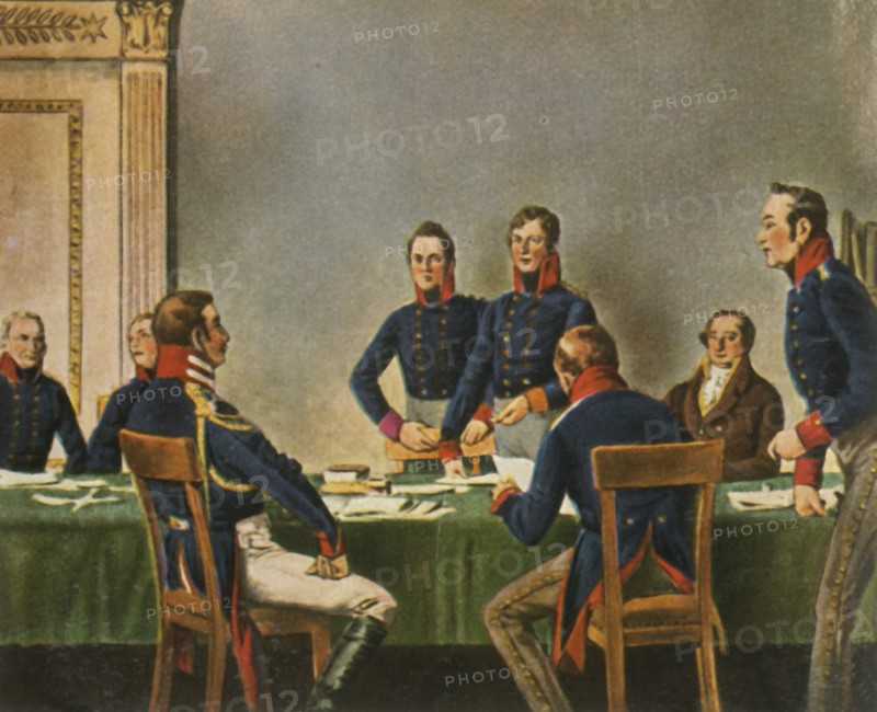 Meeting of the Reorganisation Commission in Königsberg, 9 July 1807
