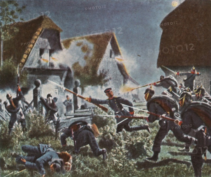 Night attack at Podol, 26 June 1866