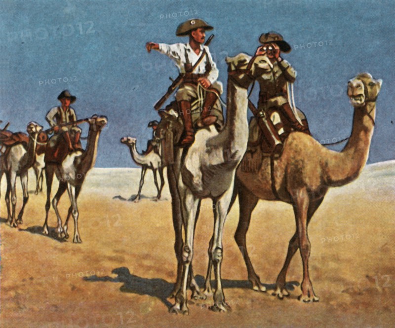 Pursuing the Simon-Copper-Hottentotts in the Kalahari Desert, 16 March 1908