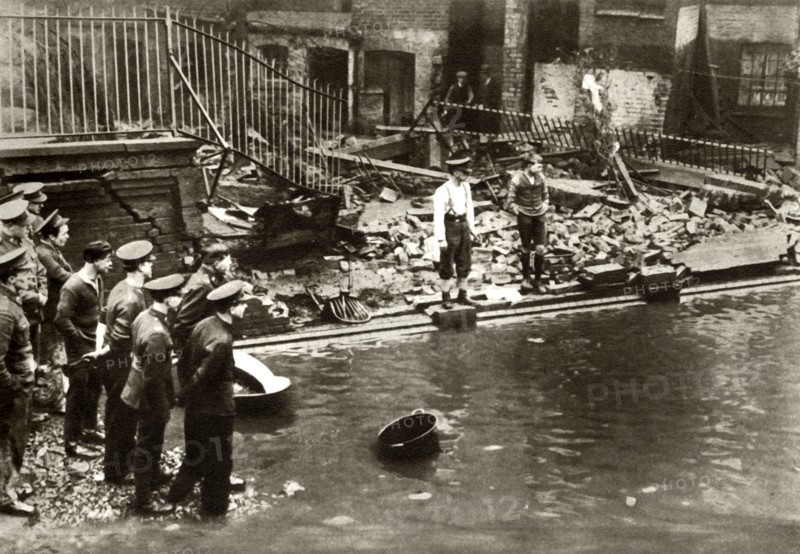Flooding in London,1928