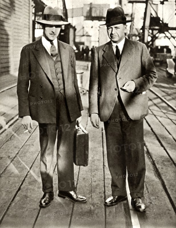 Thornton and MacDonald released after the Metro-Vickers Affair,1933