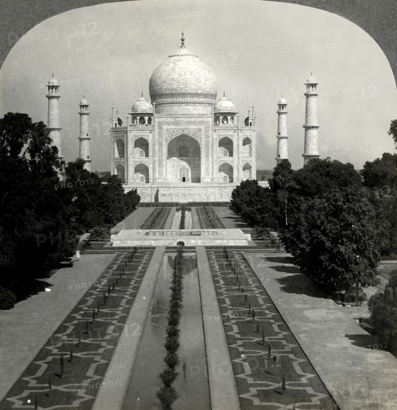The Taj Mahal, Agra, India', 1902
