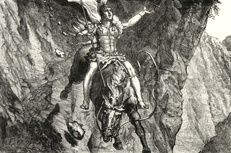 'The Sacrifice of Curtius',1890