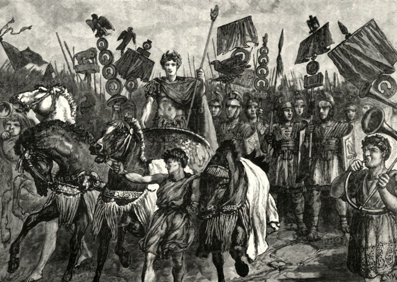'A Roman Triumph',1890