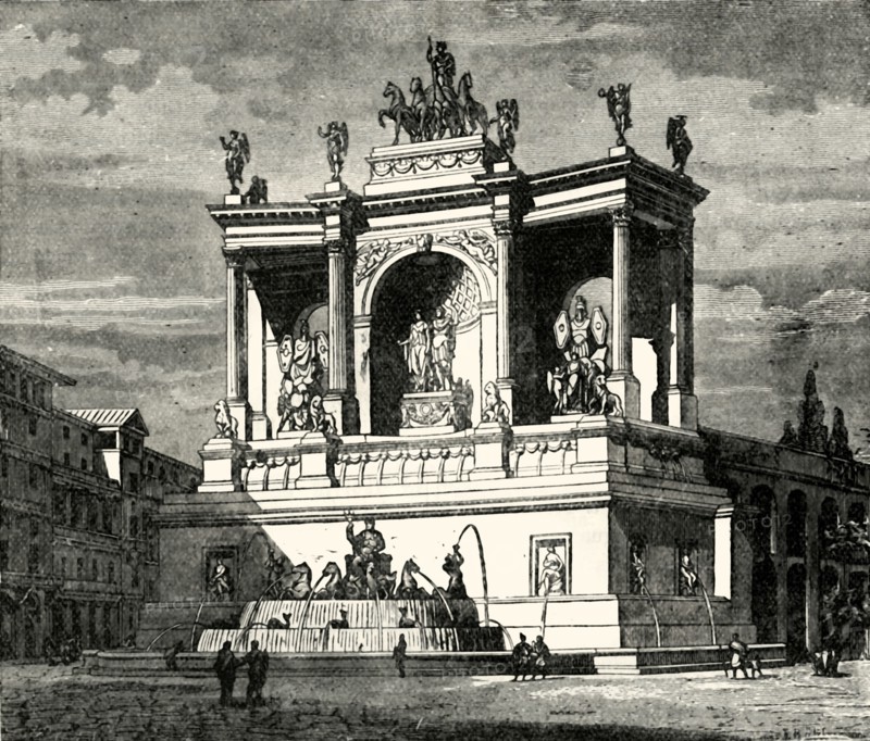 'Fountain of Alexander Severus, Rome'