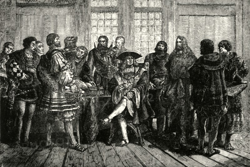 'The Emperor Maximilian Surrounded By The Most Illustrious of His Contemporaries (1508-1519)',1890