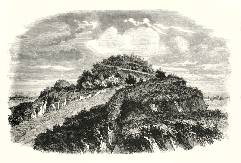 'The Pyramid of Cholula',1890