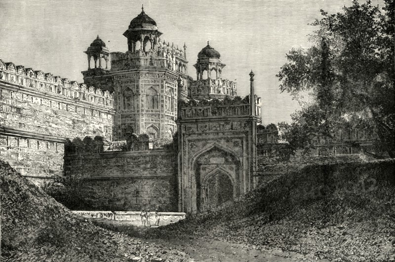 'The Palace of the Mogul Emperors, Delhi', 1890.   Creator: Unknown.