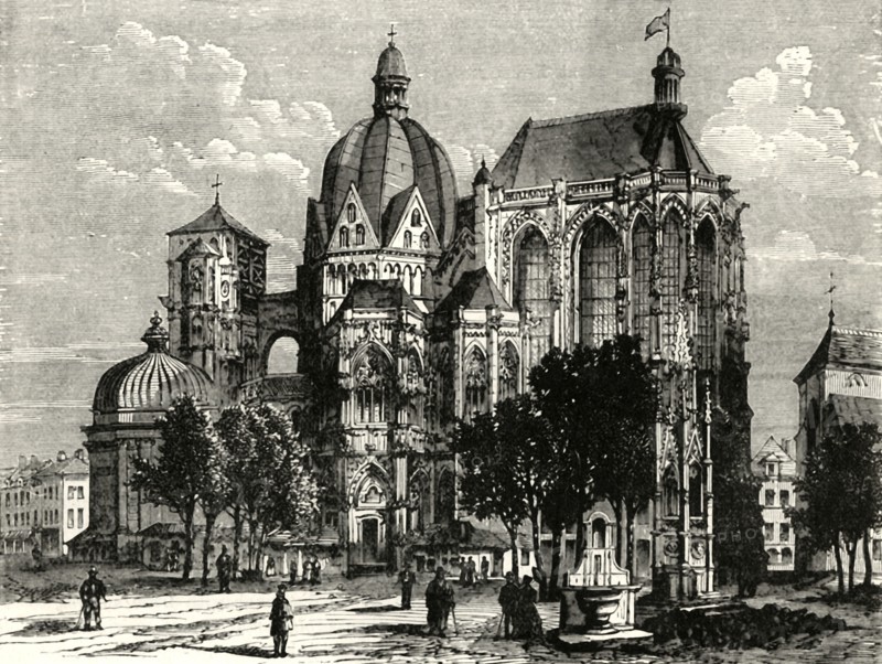 'The Basilica of Aachen, or Aix-La-Chapelle'