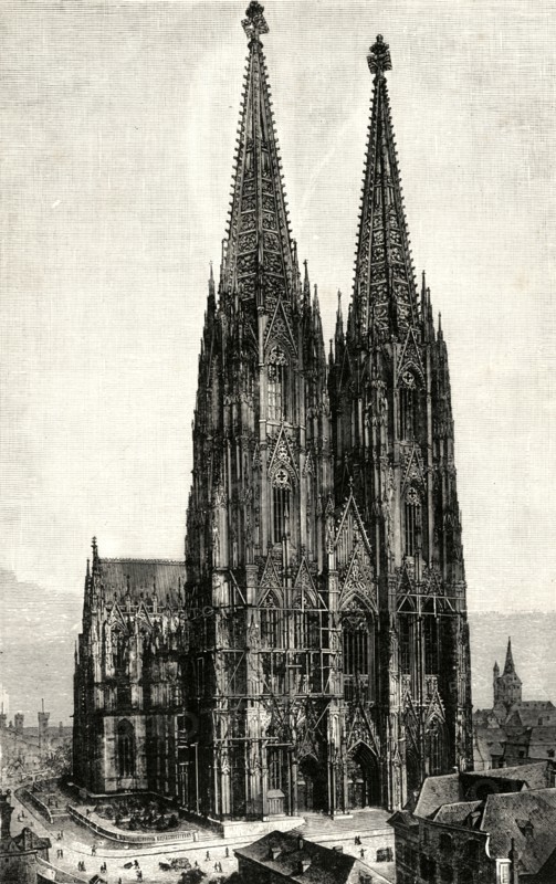 'Cologne Cathedral',1890
