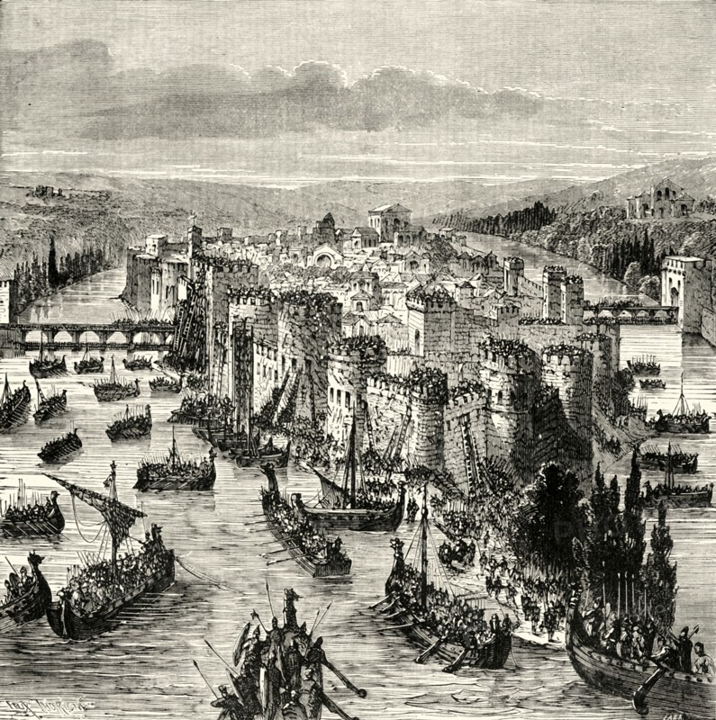 'Siege of Paris by the Norsemen',-845