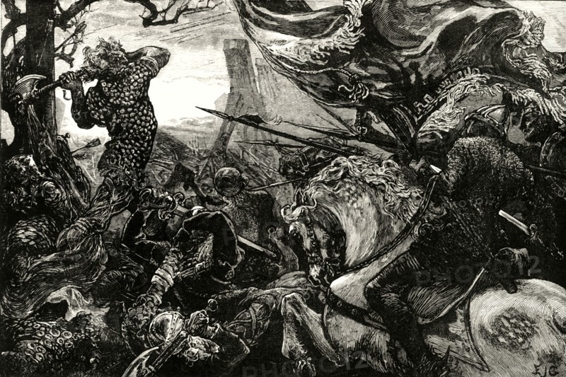 'Harold at the Battle of Hastings',-1066