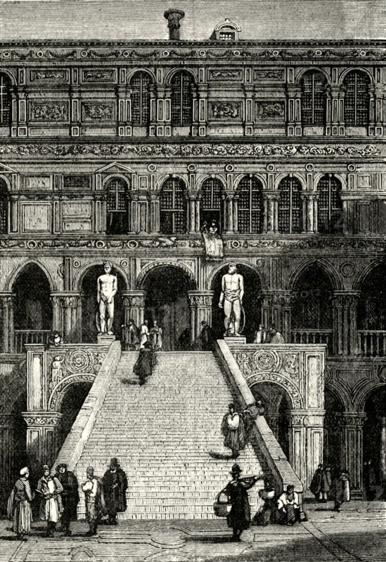 'Scala dei Giganti at the Doge's Palace, Venice'