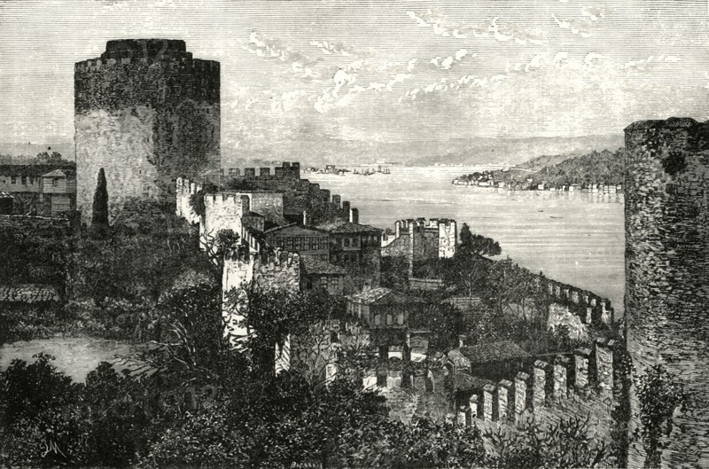 'View of the Bosphorus: The Castle of Europe',1890