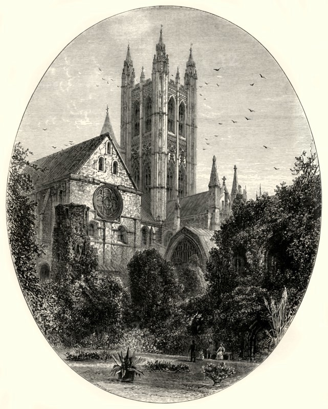 'Bell Harry Tower, Canterbury Cathedral'
