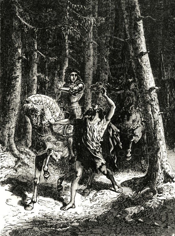 'Charles VI in the Forest of Le Mans', (1392
