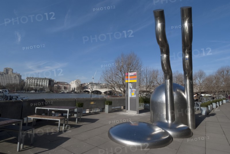 Zerman', a sculpture by William Pye created 1972