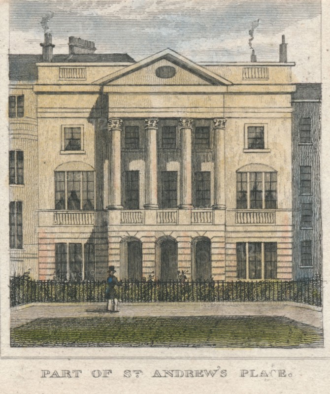 'Part of St. Andrew's Place', 19th century. Creator: Unknown.