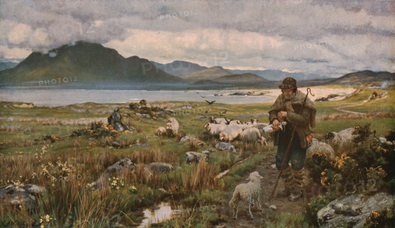 'The Orphan', 1888, (c1930).  Creator: Sir Ernest Albert Waterlow.