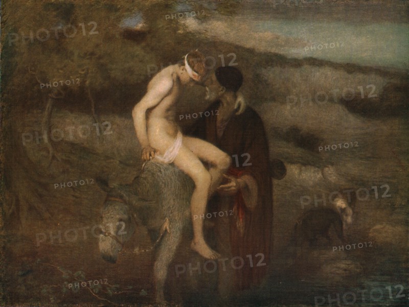 'The Good Samaritan', c1890, (c1930).  Creator: Edward Stott.