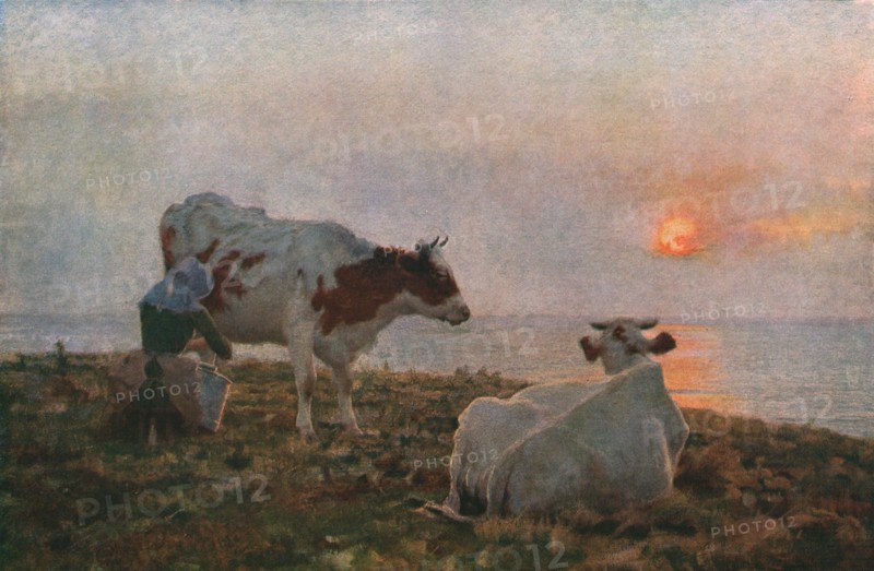 'The Setting Sun', c1897, (c1930).  Creator: Adrian Stokes.