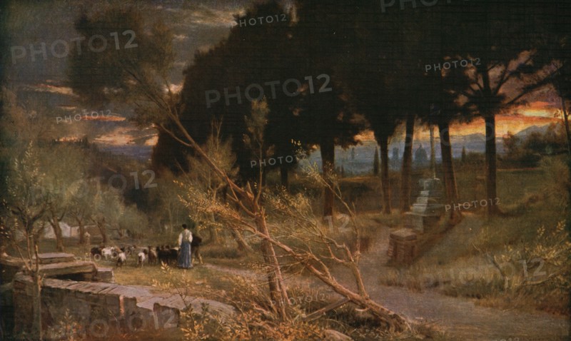 'Florence: Evening', 1896, (c1930).  Creator: Albert Goodwin.