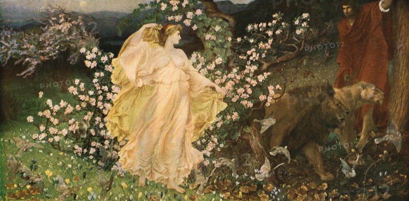 'Venus and Anchises', c1889-1890, (c1930). Creator: Sir William Blake Richmond.