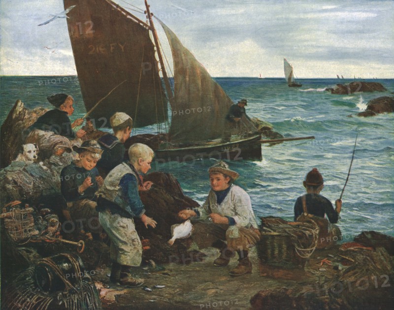 'Sons of the Sea', c1912, (c1930).  Creator: John Robertson Reid.