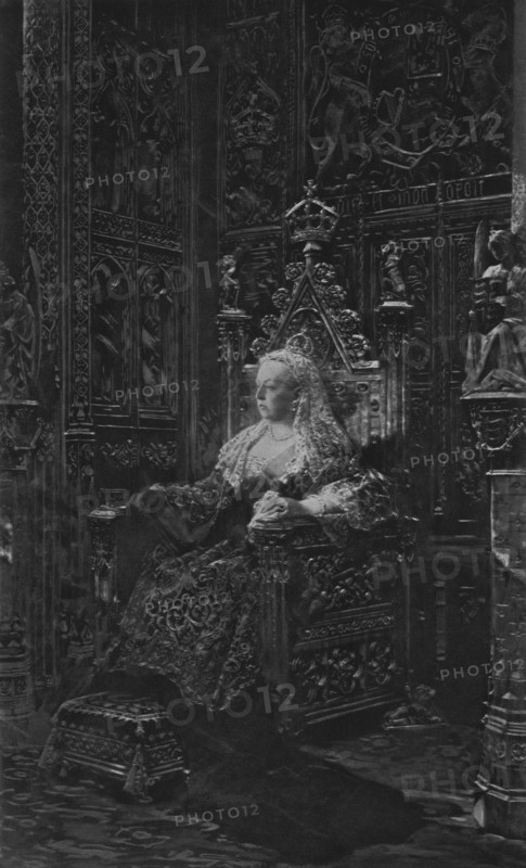 'Victoria Regina Imperatrix', (Victoria, Queen and Empress, 1901).  Creator: Unknown.