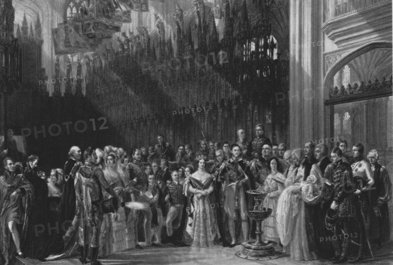 'The Christening of the Prince of Wales, January 25 1842', (1901).  Creator: Unknown.