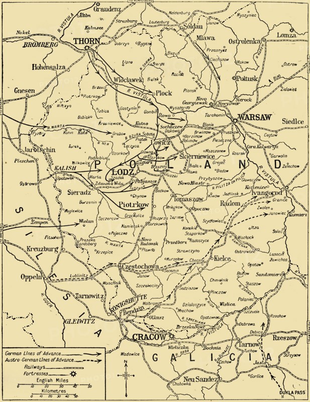 'The Polish Campaign', 1914, (c1920). Creator: Unknown.