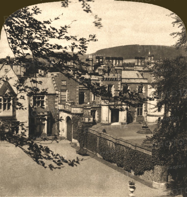 'Abbotsford, Home of Sir Walter Scott, Scotland', 1896.  Creator: Works and Sun Sculpture Studios.