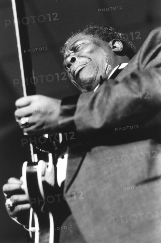B.B.King, Maastricht Jazz Festival, the Netherlands, 1991. Creator: Brian Foskett.