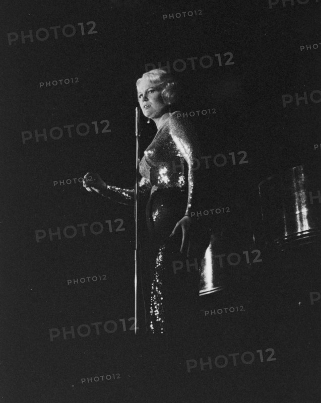 Peggy Lee, Pigalle Club, Piccadilly, St James's, London, 1961. Creator: Brian Foskett.