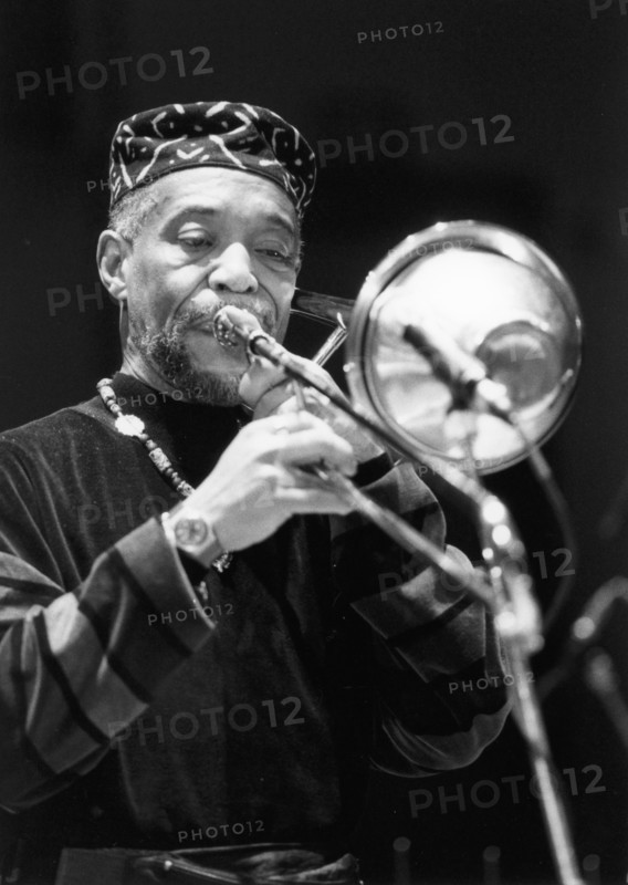 Benny Powell, Randy Weston's African Sounds, Birmingham, 1993. Creator: Brian Foskett.