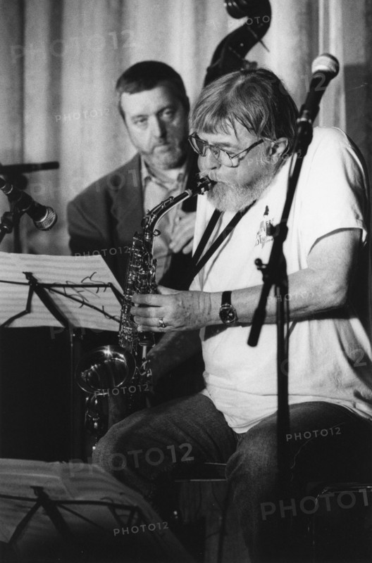 Bud Shank, Peterborough, Cambridgeshire, 1995. Creator: Brian Foskett.