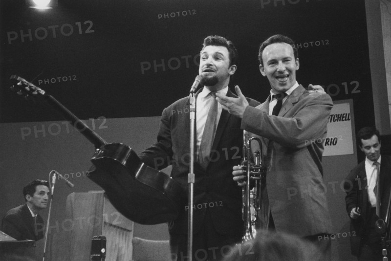 Diz Disley and Alex Welsh, Radio Show, Earl's Court, London, 1960. Creator: Brian Foskett.