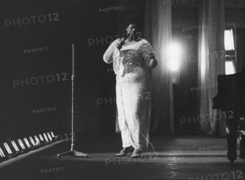 Ella Fitzgerald, London, 1963. Creator: Brian Foskett.